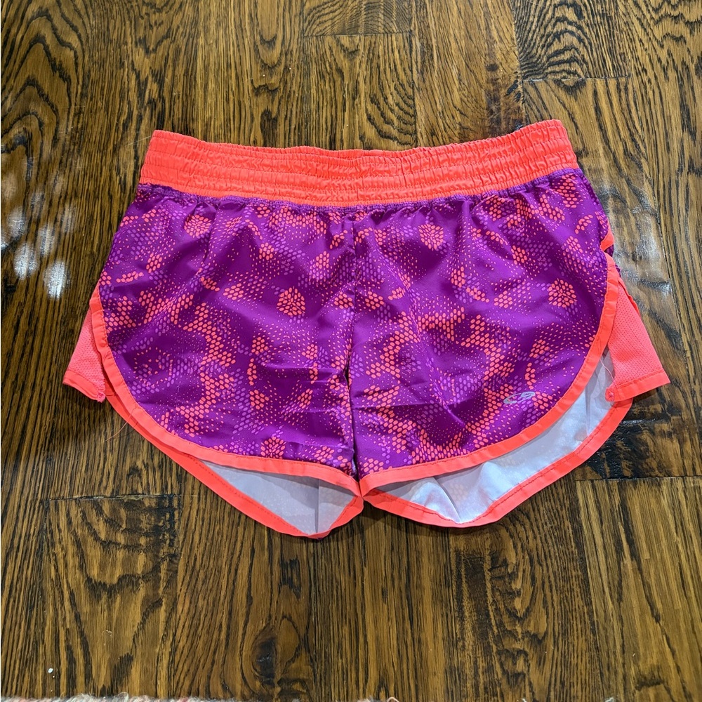 Champion Vibrant Purple and Orange Kids Shorts